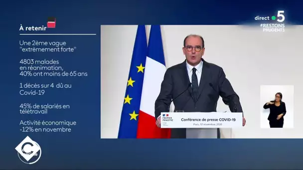 Confinement : les dernières annonces du gouvernement - C à Vous - 12/11/2020