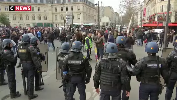 Grève : des actions coup de poing à Paris et à Toulouse