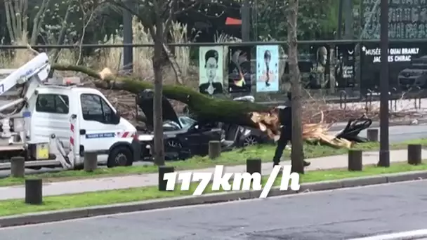 Un décès lié à un épisode de vent fort à Paris