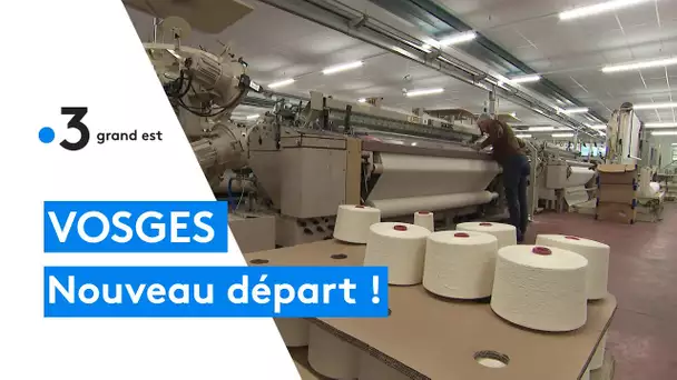 Vosges : nouveau départ pour une entreprise de textile française après un incendie