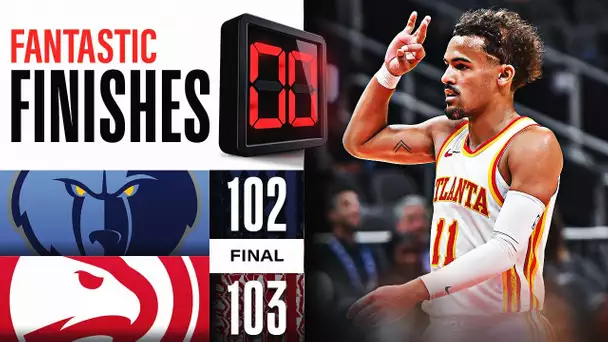 Final 4:54 WILD ENDING Grizzlies vs Hawks | October 12, 2023