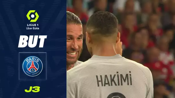 But Achraf HAKIMI (39' - PSG) LOSC LILLE - PARIS SAINT-GERMAIN (1-7) 22/23