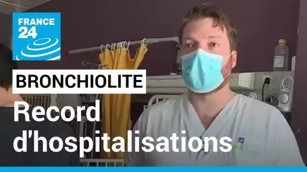 France : la bronchiolite, une épidémie qui frappe tôt et fort cette saison • FRANCE 24