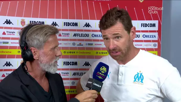 La réaction d'André Villas-Boas après Monaco / Marseille