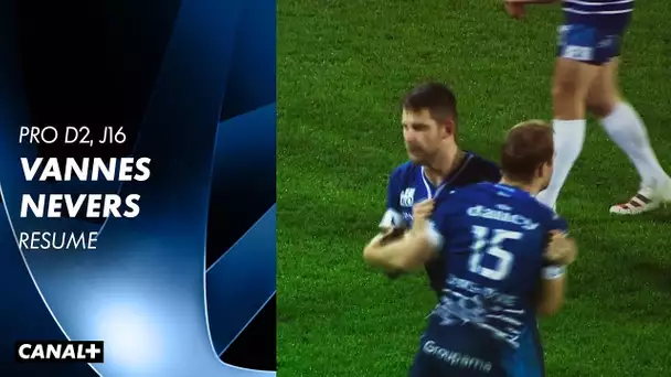 Le résumé de Vannes / Nevers - Pro D2 (J16)