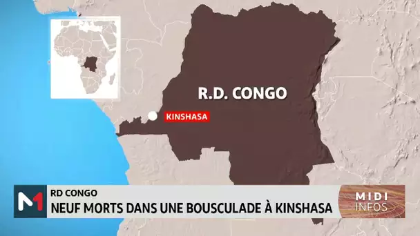 Kinshasa : au moins 9 morts dans une bousculade lors d'un concert