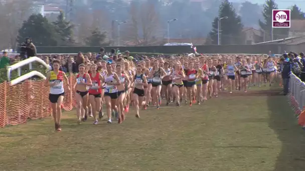 Saint-Galmier 2017 : Cross Juniors Filles (Victoire de Cécile Lejeune)