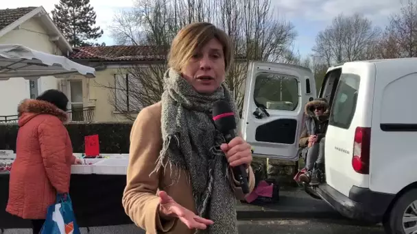 "Tous chemins mènent à vous" à Chalais en Charente.