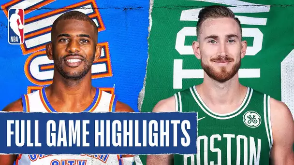 THUNDER at CELTICS | FULL GAME HIGHLIGHTS | March 8, 2020