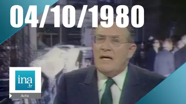 20h Antenne 2 du 04 octobre 1980 - Attentat rue Copernic à Paris | Archive INA