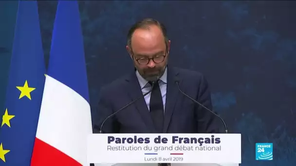 Grand débat national en France : le Premier ministre connaît une "immense exaspération fiscale"