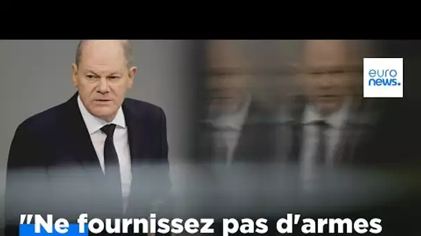 Olaf Scholz appelle la Chine à ne plus fournir d'armes à la Russie