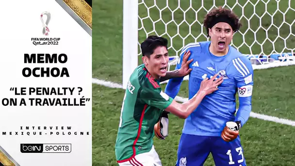 Mexique - Pologne / Memo Ochoa : "Le penalty arrêté ? On a travaillé tout ça"