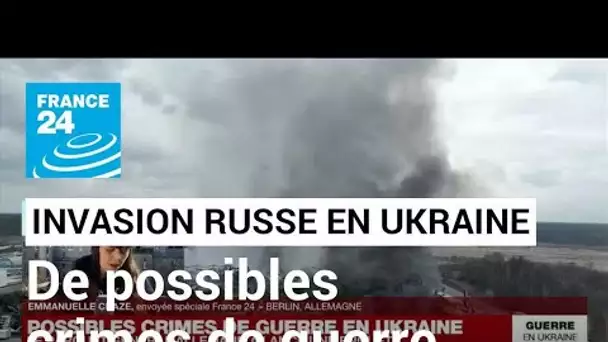 Possibles crimes de guerre en Ukraine : le parquet général allemand a lancé une enquête