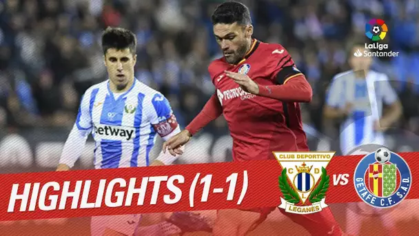 Highlights CD Leganes vs Getafe CF (1-1)