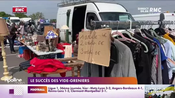 Pouvoir d'achat : le succès des vide-greniers