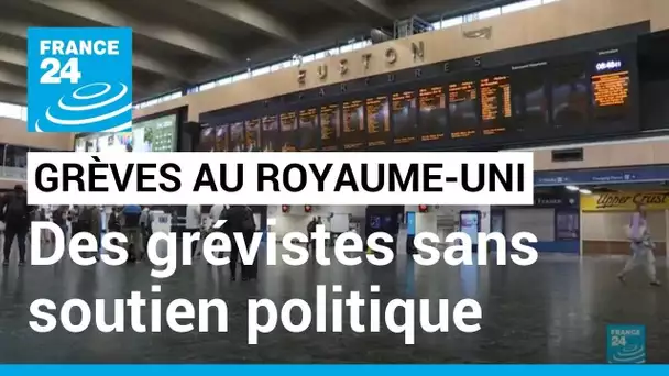 Royaume-Uni : des grévistes dépourvus de soutien politique • FRANCE 24