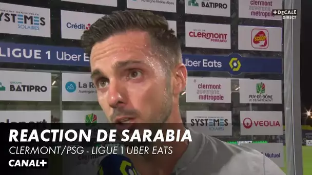 Sarabia: "On a fait une très bonne 1ère mi-temps" - Clermont/PSG