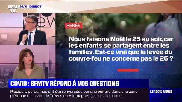 Est-il vrai que la levée du confinement ne concerne pas le 25 décembre?