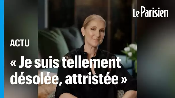 «Vraiment désolée de cette nouvelle»: malade, Céline Dion reporte à nouveau sa tournée européenne