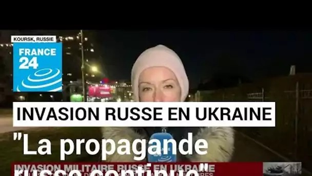 Invasion russe en Ukraine : "En Russie, la propagande continue, encore plus en temps de guerre"