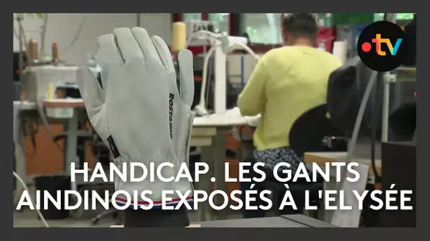 Handicap. Les gants Rostaing exposés à l'Elysée