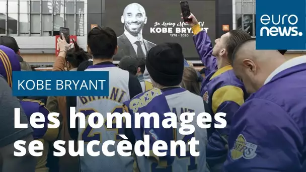 Décès de Kobe Bryant : le monde du basket en deuil