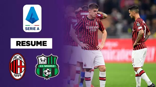 Serie A : L'AC Milan loupe le coche contre Sassuolo