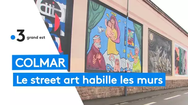 Colmar : les murs entre les mains des street artistes dans le quartier du Grillen