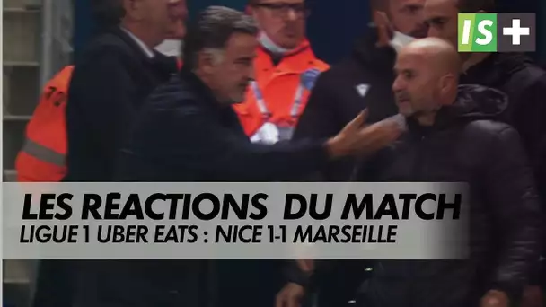 Les réactions des entraîneurs à l'issue du match