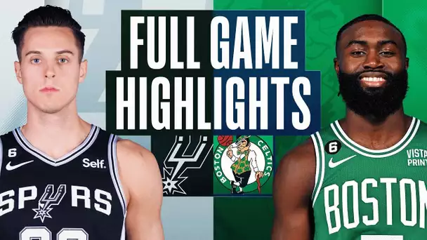 SPURS at CELTICS | FULL GAME HIGHLIGHTS | March 26, 2023