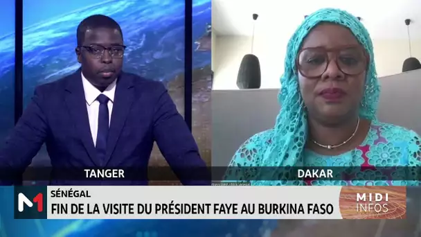 Sénégal: fin de la visite du président Faye au Burkina Faso