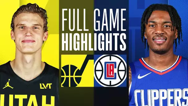 JAZZ at CLIPPERS | NBA PRESEASON FULL GAME HIGHLIGHTS | October 8, 2023