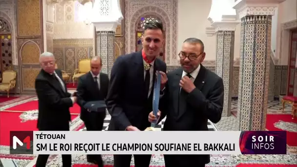 Tétouan : SM le Roi reçoit et décore le champion olympique Soufiane El Bakkali