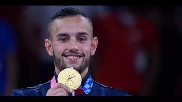 EXCLUSIF - Le champion olympique Steven Da Costa de retour à l'entraînement