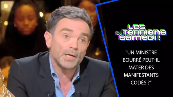 "Un ministre bourré peut-il mater des manifestants codés ?" Yann Moix sur Christophe Castaner