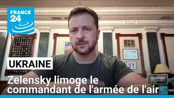 Zelensky limoge le commandant de l'armée de l'air ukrainien après le crash d'un avion F-16