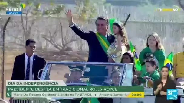 Fête nationale sous tension au Brésil, les pro-Bolsonaro dans la rue • FRANCE 24