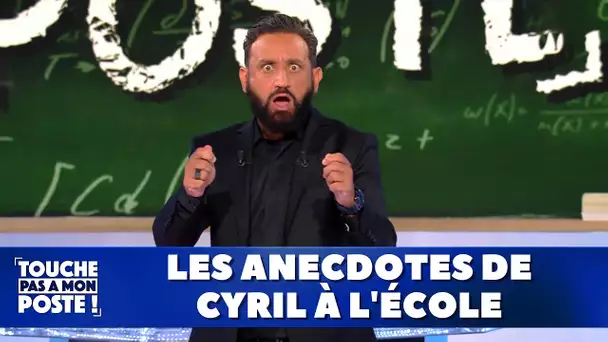 Cyril Hanouna raconte ses anecdotes de l'école