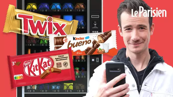 Kinder Bueno, Twix, etc, dans les distributeurs, quel est vraiment le meilleur choix ?