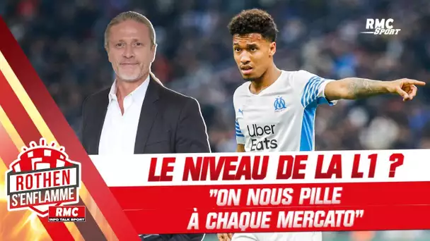 Le niveau de la Ligue 1 ? "On nous pille à chaque mercato" déplore Manu Petit