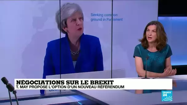 Nouveau référendum en Angleterre : "Un geste presque désespéré de Theresa May ?"