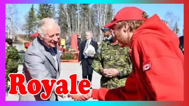 Le prince Charles a craqué sur une mot0neige après avoir été nommé Ranger canadien honoraire