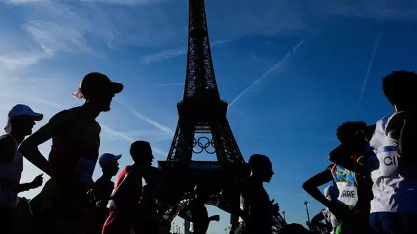 «On sent la ferveur des JO» : un marathon olympique marqué par la ferveur populaire sur le bord d…