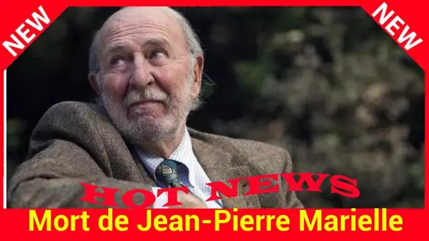 Mort de Jean-Pierre Marielle : comment son beau-fils l’a aidé à se libérer