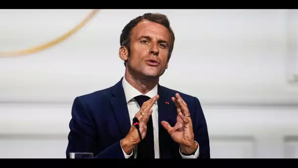 Emmanuel Macron détaille son plan d'investissement "France 2030"