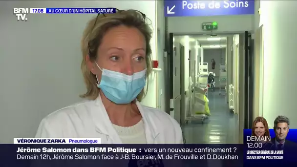 Au cœur d’un hôpital saturé