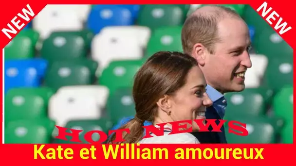 Kate et William amoureux comme au 1er jour, le couple s&#039;autorise un (rare) geste tendre en public