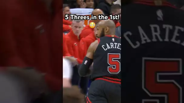 Jevon Carter can’t miss from 3 for the Bulls! 🔥😤|#Shorts