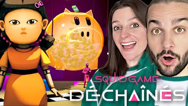 LE JEU SQUID GAME LE PLUS DIFFICILE ! (Squid Game Déchainés)